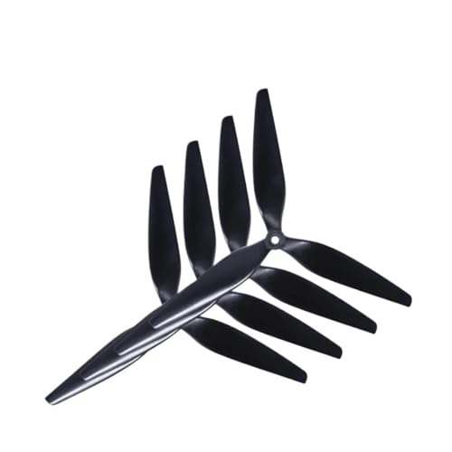 KFJHTWG 2 Paar 10X5X3 1050 Schwarze Carbon-Nylon-Propeller, kompatibel mit RC Multirotor X-Class von KFJHTWG