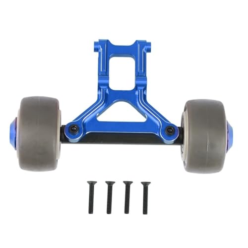 KFJHTWG Metall Wheelie Bar Kompatibel Mit 1/8 RC Auto Upgrade Teile Zubehör(Blue) von KFJHTWG