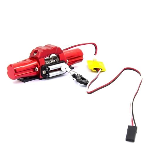 KFJHTWG Doppelmotor Metall Simulierte Winde Kompatibel Mit 1/10 RC Crawler Auto KM2 Teile Zubehör von KFJHTWG