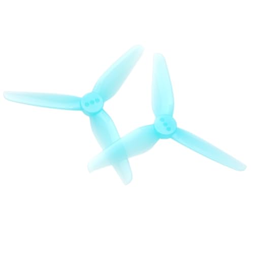 KFJHTWG Tiny Prop T3x1,8x3 Polycarbonat 2MM kompatibel mit RC Drohnen und ähnlichen Modellen 2CW 2CCW(Blue) von KFJHTWG