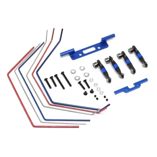 KFJHTWG Vorne und hinten breiter Stabilisator Stabilisator Kit Kompatibel mit 2WD 1/10 RC Auto Upgrade Teile Zubehör von KFJHTWG