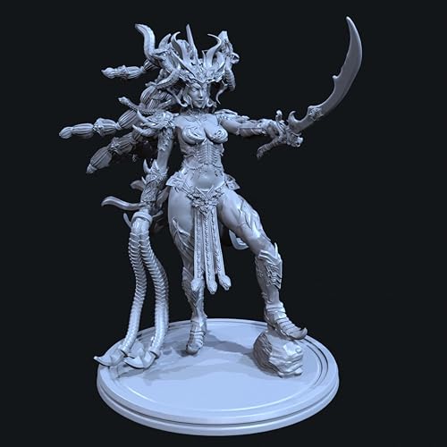 KGJAQT 1/18 Ancient Hell Samurai Warrior Resin Model Kit Unbemalt und unmontiert Soldier Resin Model Kit //U8I4h9 von KGJAQT