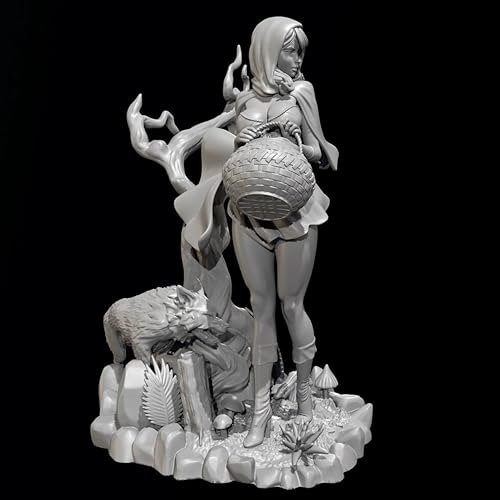 KGJAQT 1/24 Ancient Female Warrior Resin Model Kit Unbemalt und unmontiert Soldat Resin Model Kit //U9I7h5 von KGJAQT