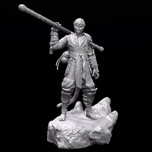 KGJAQT 1/24 - Ancient Orc Warrior Krieger Resin Model Kit Unbemalt und unmontiert Soldat Resin Model Kit //U9I4h1 von KGJAQT