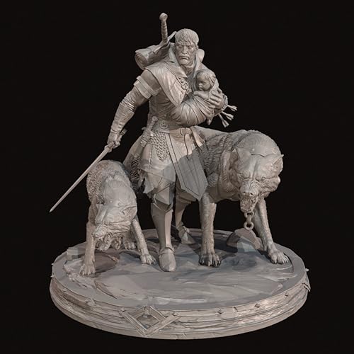 KGJAQT 1/24 Ancient Samurai Warrior Resin Model Kit Unbemalt und unmontiert Soldat Resin Model Kit //U9I1h4 von KGJAQT