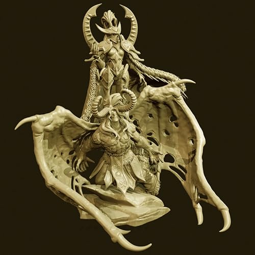 KGJAQT 100mm Ancient Hell Samurai Warrior Resin Modell bausatz Unbemalt und unmontiert Soldat Resin Modell bausatz //U3I5h2 von KGJAQT