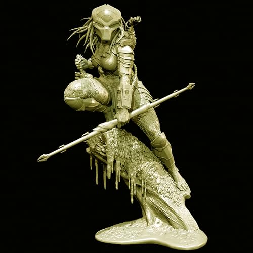 KGJAQT 65mm Sci-Fi Alien Kreatur Weiblicher Krieger Harz Modell bausatz Unbemalt und unmontiert Soldat Harz Modell bausatz //U7I0h1 von KGJAQT