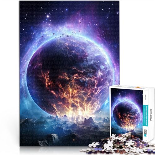 Schweres Puzzle für Erwachsene, 2000 Teile “Kosmischer Kollaps” Aus Karton,Geeignet für Kinder ab 14 Jahren Hand-Speed-Rennen Lustiges Geschenk für die ganze Familie。Größe:70x100cm/27.5x39.3Zoll Schweres Puzzle für Erwachsene, 2000 Teile “Kosmischer Kollaps” Aus Karton,Geeignet für Kinder ab 14 Jahren Hand-Speed-Rennen Lustiges Geschenk für die ganze Familie。Größe:70x100cm/27.5x39.3Zoll von KGUHVFTK
