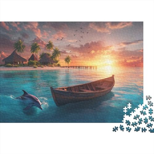 1000-teilige Holzpuzzles Für Erwachsene Bali Seascape 1000-teilige Puzzles, Lernspiele Für Erwachsene 1000pcs (75x50cm) von KHHKJBVCE