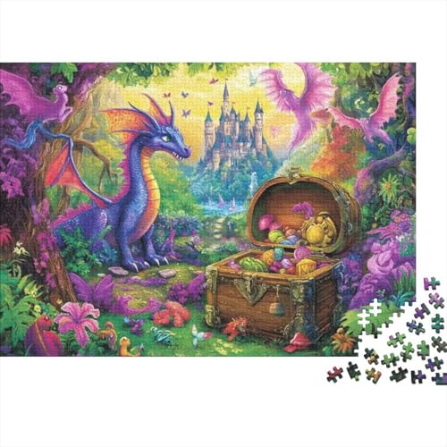 1000-teilige Holzpuzzles Für Erwachsene Fairy Tale World 1000-teilige Puzzles, Lernspiele Für Erwachsene 1000pcs (75x50cm) von KHHKJBVCE