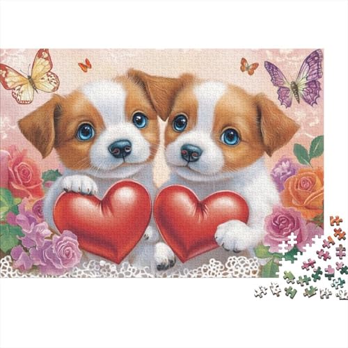 1000-teilige Puzzles Für Erwachsene Cute Puppy Puzzles 1000 Teile Puzzle Für Erwachsene 1000pcs (75x50cm) von KHHKJBVCE