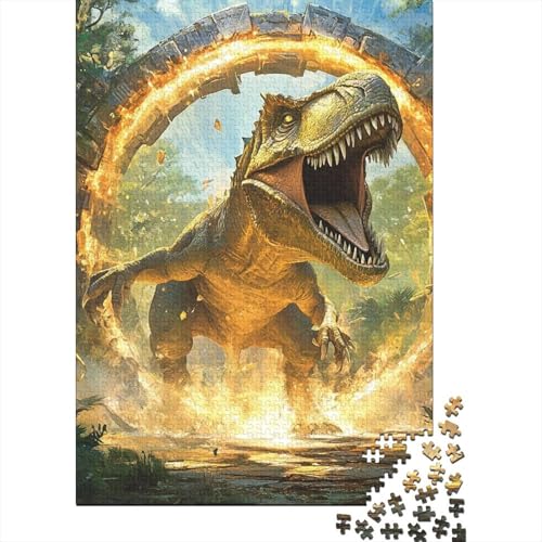 1000-teilige Puzzles Für Erwachsene Dinosaur 1000 Teile Puzzle Familienpuzzle Spielzeug Puzzles 1000pcs (75x50cm) von KHHKJBVCE