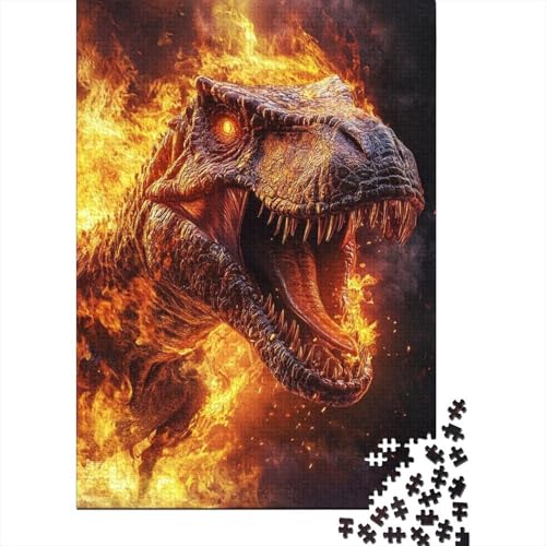 1000-teilige Puzzles Für Erwachsene Dinosaur 1000 Teile Puzzle Familienpuzzle Spielzeug Puzzles 1000pcs (75x50cm) von KHHKJBVCE