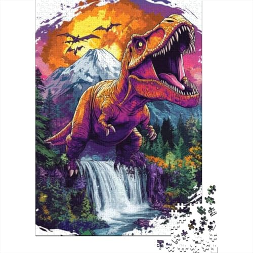 1000-teilige Puzzles Für Erwachsene Dinosaur 1000-teiliges Puzzle Für Erwachsene. 1000-teiliges Puzzle 1000pcs (75x50cm) von KHHKJBVCE