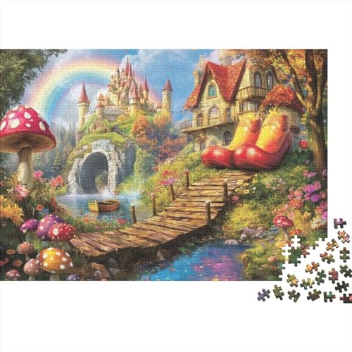 1000-teilige Puzzles Für Erwachsene Fairy Tale World 1000-teiliges Puzzle Impossible Puzzle 1000pcs (75x50cm) von KHHKJBVCE