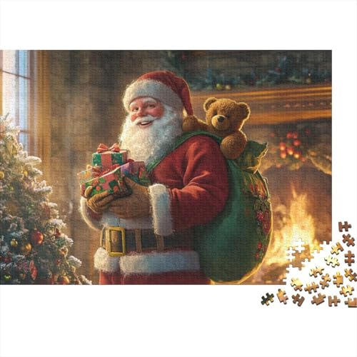 1000-teilige Puzzles Für Erwachsene Father Christmas 1000 Teile Puzzle Familienpuzzle Spielzeug Puzzles 1000pcs (75x50cm) von KHHKJBVCE