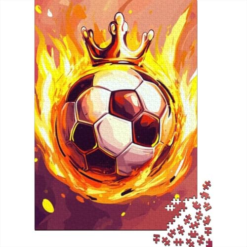 1000-teilige Puzzles Für Erwachsene Football 1000 Teile Puzzle Familienpuzzle Spielzeug Puzzles 1000pcs (75x50cm) von KHHKJBVCE