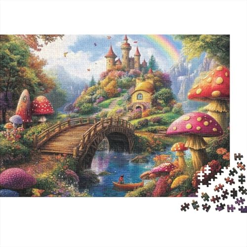 300-teilige Holzpuzzles Für Erwachsene Fairy Tale World 300-teiliges Puzzle, Komplexe Puzzles Für Erwachsene 300pcs (40x28cm) von KHHKJBVCE