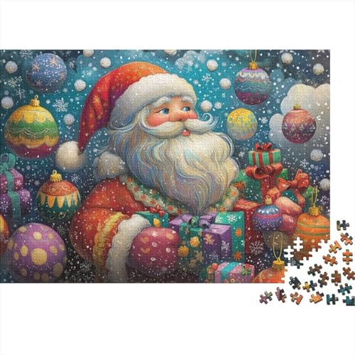 300-teilige Holzpuzzles Für Erwachsene Father Christmas 300-teilige Puzzles, Lernspiele Für Erwachsene 300pcs (40x28cm) von KHHKJBVCE