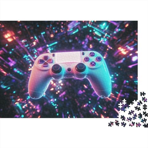 300-teilige Holzpuzzles Für Erwachsene Game Controller 300-teiliges Puzzle, Komplexe Puzzles Für Erwachsene 300pcs (40x28cm) von KHHKJBVCE