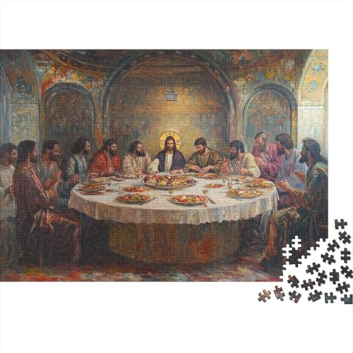 300-teilige Puzzles Für Erwachsene Church Fresco Puzzles 300 Teile Stressabbauende Puzzles 300pcs (40x28cm) von KHHKJBVCE