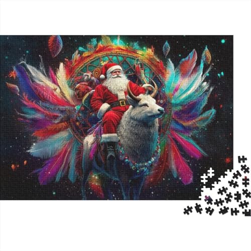 300-teilige Puzzles Für Erwachsene Father Christmas Puzzles 300 Teile Puzzle Für Erwachsene 300pcs (40x28cm) von KHHKJBVCE