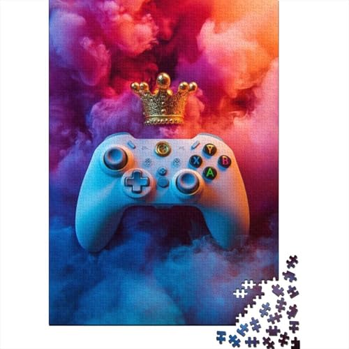 500-teilige Holzpuzzles Für Erwachsene Game Controller 500-teiliges Puzzle, Komplexe Puzzles Für Erwachsene 500pcs (52x38cm) von KHHKJBVCE