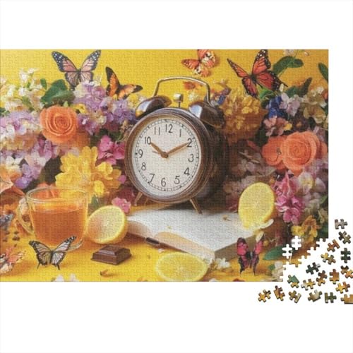 500-teilige Puzzles Für Erwachsene Art Alarm Clock 500 Teile Puzzle Familienpuzzle Spielzeug Puzzles 500pcs (52x38cm) von KHHKJBVCE