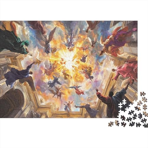 500-teilige Puzzles Für Erwachsene Church Fresco 500 Teile Puzzle Familienpuzzle Spielzeug Puzzles 500pcs (52x38cm) von KHHKJBVCE