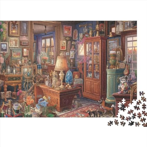 Antique Store Puzzle 1000 Teile Puzzle Für Erwachsene Puzzles Für Erwachsene 1000 Teile Puzzles 1000 Teile Künstlerische Dekorationen Geeignet Für Kinder Ab 12 Jahren 1000pcs (75x50cm) von KHHKJBVCE