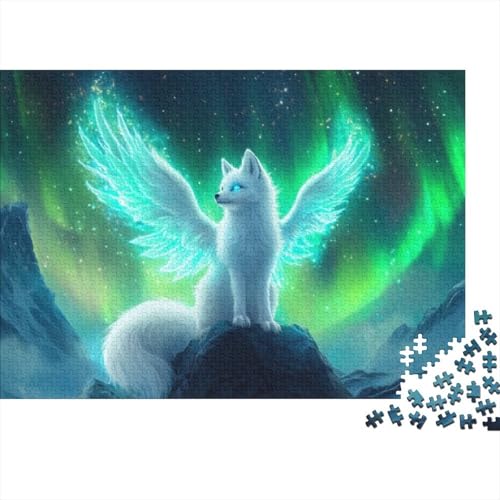 Arctic Fox 300-teilige Puzzles Für Erwachsene, 300-teilige Puzzles Zum Stressabbau, 300-teilige Puzzles Für Erwachsene Und Kinder Ab 12 Jahren 300pcs (40x28cm) von KHHKJBVCE