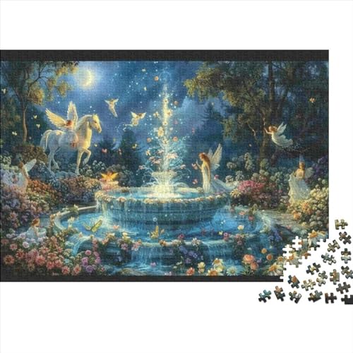 Beautiful Garden 300-teiliges Holzpuzzle Kunstpuzzle 300-teiliges Puzzle Holzpuzzle Heimdekoration Geeignet Für Kinder Ab 12 Jahren 300pcs (40x28cm) von KHHKJBVCE