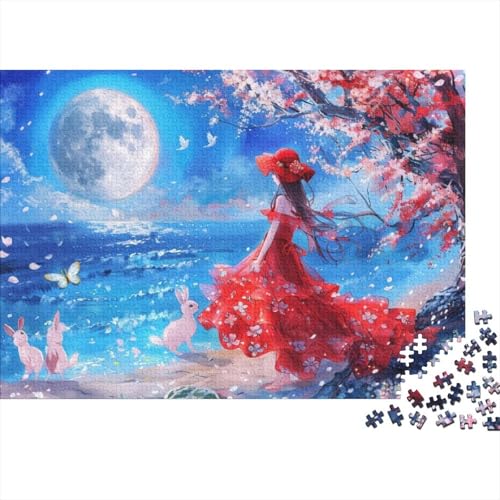 Beautiful Girl (7) 1000-teilige Puzzles Für Erwachsene, 1000-teilige Puzzles Zum Stressabbau, 1000-teilige Puzzles Für Erwachsene Und Kinder Ab 12 Jahren 1000pcs (75x50cm) von KHHKJBVCE