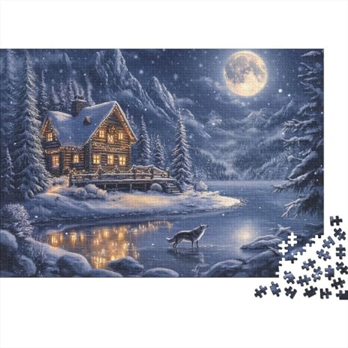 Beautiful Night View 300-teilige Puzzles Für Erwachsene 300-teilige Puzzles Familien-Puzzlespielzeug 300-teilige Puzzles Für Erwachsene Spielzeug Und Spiele 300pcs (40x28cm) von KHHKJBVCE