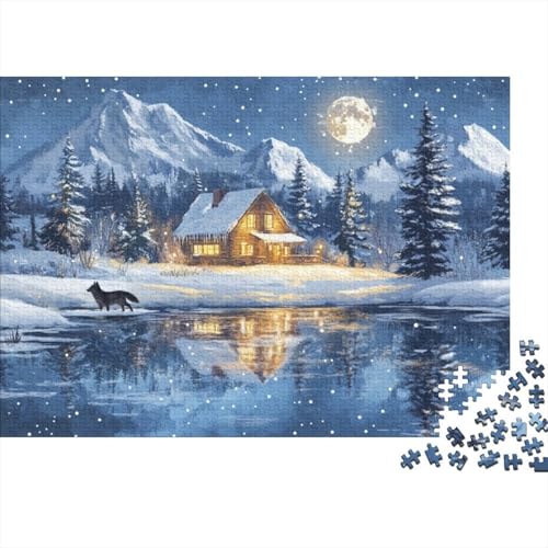 Beautiful Night View 300-teilige Puzzles Für Erwachsene 300-teilige Puzzles Familienpuzzlespielzeug 300-teilige Puzzles Spielzeug Und Spiele 300pcs (40x28cm) von KHHKJBVCE