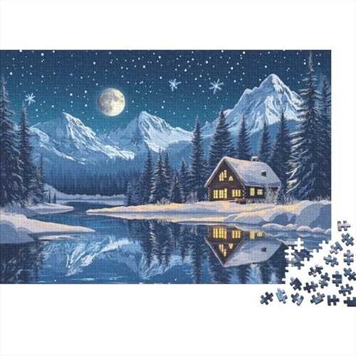 Beautiful Night View 300-teilige Puzzles Für Erwachsene 300-teilige Puzzles Familienpuzzlespielzeug 300-teilige Puzzles Spielzeug Und Spiele 300pcs (40x28cm) von KHHKJBVCE