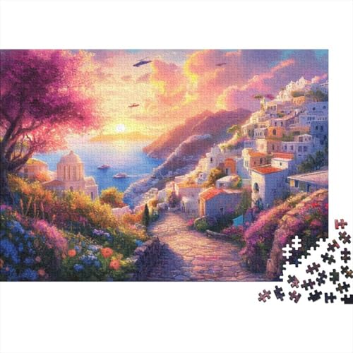 Beautiful Sunset 300-teilige Puzzles Für Erwachsene Puzzles 300 Teile Heimdekorationspuzzle 300 Puzzles Für Erwachsene Für Erwachsene Und Kinder Ab 12 Jahren 300pcs (40x28cm) von KHHKJBVCE