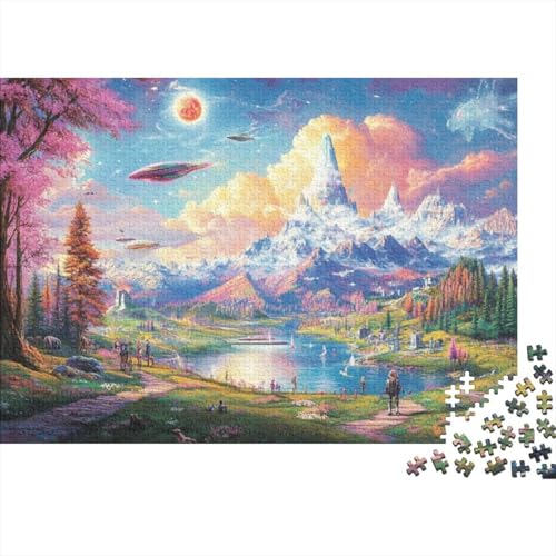 Beautiful World 1000-teilige Puzzles Für Erwachsene. Puzzles Mit 1000 Teilen. Lernspiele Für Erwachsene. 1000-teilige Puzzles Für Erwachsene. Spielzeug Und Spiele 1000pcs (75x50cm) von KHHKJBVCE