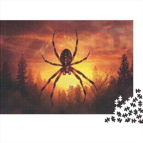 Black Widow Spider (3) Puzzle Für Erwachsene 300 Teile Puzzle 300 Teile Lernspiele Für Erwachsene 300 Puzzles Für Erwachsene Spielzeug Und Spiele 300pcs (40x28cm) von KHHKJBVCE