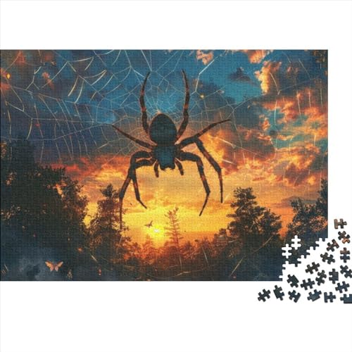 Black Widow Spider (5) Puzzle Für Erwachsene, 500 Teile, Puzzle, 500 Teile, Lernspiele Für Erwachsene, 500 Teile, Puzzle Für Erwachsene Und Kinder Ab 12 Jahren 500pcs (52x38cm) von KHHKJBVCE