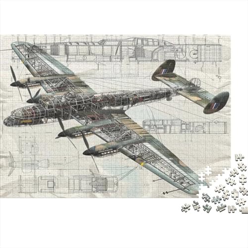 Bomber (9) Puzzle Für Erwachsene, 300 Teile, Puzzle, 300 Teile, Lernspiele Für Erwachsene, 300 Puzzles Für Erwachsene, Für Erwachsene Und Kinder Ab 12 Jahren 300pcs (40x28cm) von KHHKJBVCE