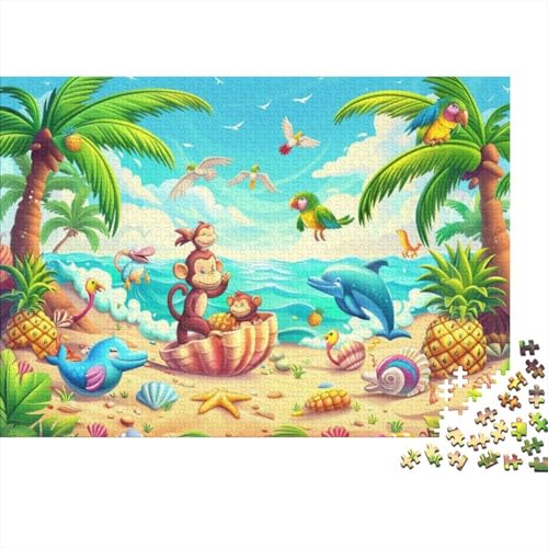 Cartoon Animals (5) 500-teilige Puzzles Für Erwachsene 500-teilige Puzzles Heimdekorationspuzzle 500 Puzzles Für Erwachsene Spielzeug Und Spiele 500pcs (52x38cm) von KHHKJBVCE