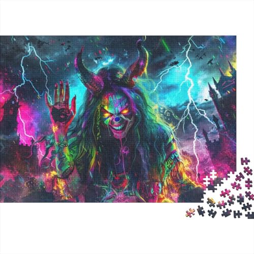 Colorful Witch (4) Puzzle Mit 1000 Teilen Für Erwachsene. Puzzle Mit 1000 Teilen. I Mpossible Puzzle. Puzzle Mit 1000 Teilen Für Erwachsene Und Kinder Ab 12 Jahren 1000pcs (75x50cm) von KHHKJBVCE