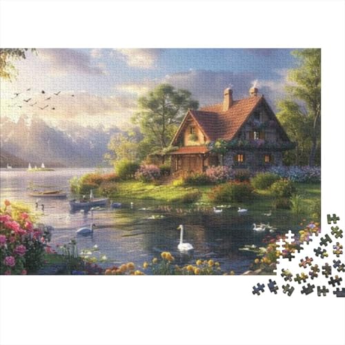 Country Cabin (10) 1000-teiliges Puzzle Für Erwachsene, 1000-teiliges Puzzle Für Heimdekoration, 1000-teiliges Puzzle, Spielzeug Und Spiele 1000pcs (75x50cm) von KHHKJBVCE