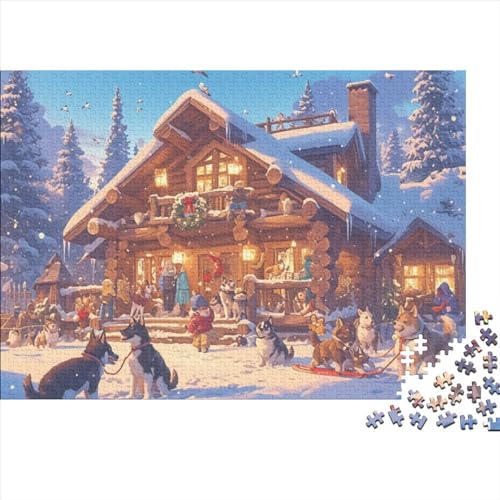 Cute Dog Puzzle 1000 Teile Erwachsenenpuzzle Puzzle Für Erwachsene 1000 Teile Puzzle 1000 Teile Schwierig Und Herausfordernd Großes Puzzlespiel Spielzeug Geschenk Geeignet Für Kinder Über 12 Jahre 100 von KHHKJBVCE