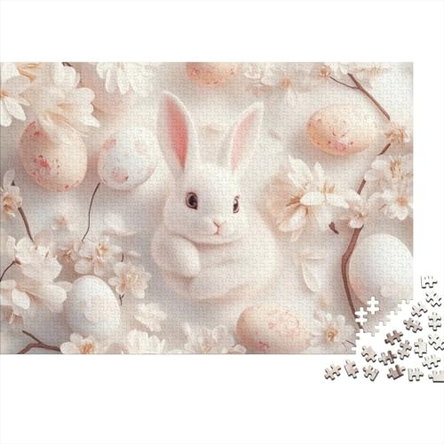 Easter Bunny Puzzles Für Erwachsene 1000 Puzzles 1000 Teile Lernspiele Für Erwachsene 1000 Puzzles Für Erwachsene Spielzeug Und Spiele 1000pcs (75x50cm) von KHHKJBVCE