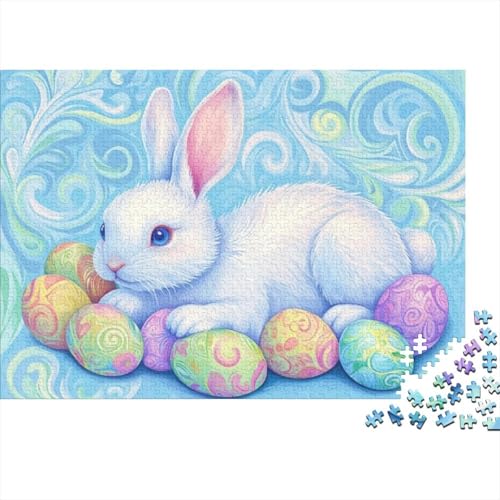 Easter Bunny Puzzles Für Erwachsene 300 Puzzles 300 Teile Impossible Puzzle 300 Puzzles Für Erwachsene Spielzeug Und Spiele 300pcs (40x28cm) von KHHKJBVCE