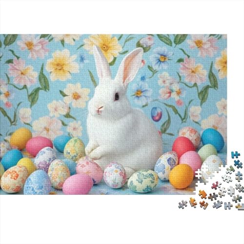 Easter Bunny Puzzles Für Erwachsene 300 Puzzles Mit 300 Teilen Einzigartige Heimdekoration Und Geschenke 300 Puzzles Für Erwachsene Spielzeug Und Spiele 300pcs (40x28cm) von KHHKJBVCE