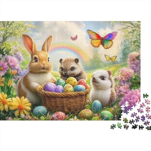 Easter Egg Puzzles Für Erwachsene, 300-teiliges Puzzle Mit 300 Teilen, Herausfordernde Puzzles Für Erwachsene, 300-teilige Puzzles Für Erwachsene Und Kinder Ab 12 Jahren 300pcs (40x28cm) von KHHKJBVCE