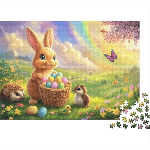 Easter Egg Puzzles Für Erwachsene 1000 1000-teilige Puzzles Lernspiele Für Erwachsene 1000-teilige Puzzles Spielzeug Und Spiele 1000pcs (75x50cm) von KHHKJBVCE